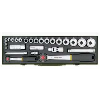 Hylsysarja 1/4" ja 1/2" 27-osaa