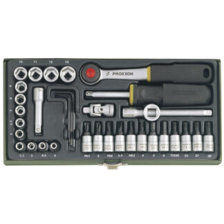 Hylsysarja 1/4" 36-osaa