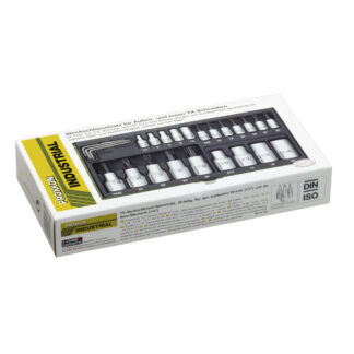Hylsysarja 1/4" ja 1/2" torx 24-osaa