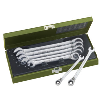 MicroSpeeder räikkälenkkiavainsarja suunnanvaihdolla 7-osaa