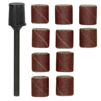 Hiomakartio & kiinnitysvarsi, Ø 10 mm