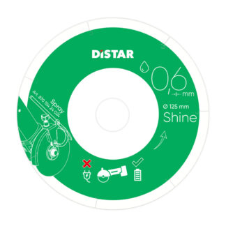 Timanttilaikka 1A1R 125x0,6x22,23 Shine Distar