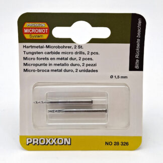 Mikro-kovametalliporanterä, Ø 1,5 mm PT